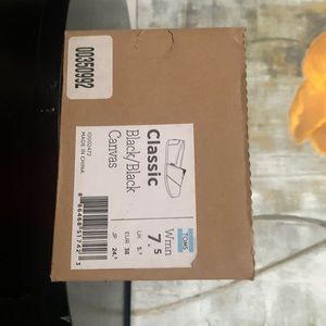 Toms black shoes